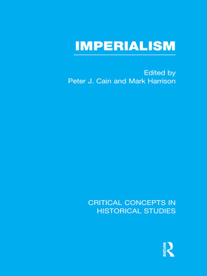 cover image of Imperialism: Critical Concepts, Volume 3